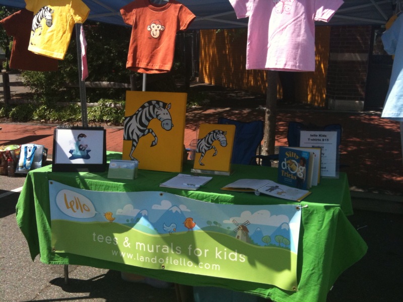 lello_mayfest2010_booth2 lello booth at this year's Maplewood Mayfest 2010